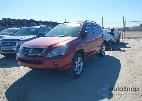 2008 Lexus Rx 400H из США, поврежденный, VIN JTJGW31U482008602